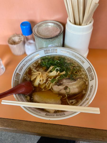 「中華そば大盛」@十八番 本店の写真