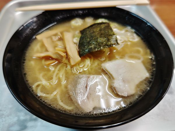 「辛味噌ラーメン６３０円」@市場食堂の写真