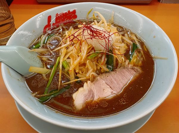 「熟成味噌もやしラーメン」@ラーメン山岡家 厚木店の写真