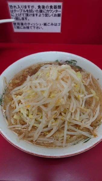 「小ラーメン」@ラーメン二郎 京急川崎店の写真