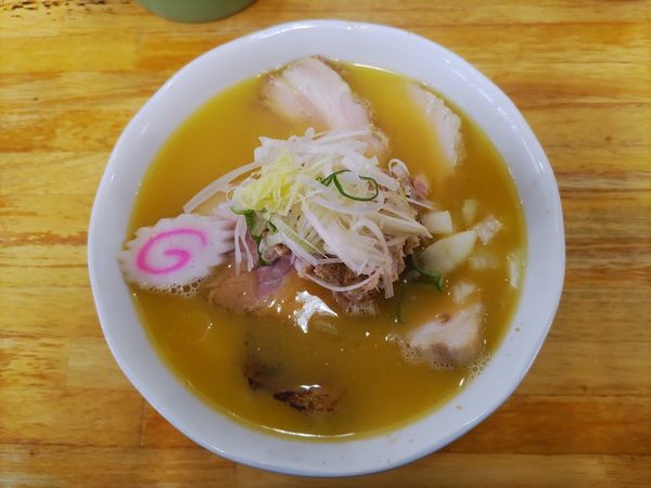 「濃厚らーめん+チャーシュー メンマ抜き」@麺処にっ田屋の写真