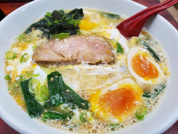 「スタミナ塩たんたん麺９５０円」@らーめん ドラごんちの写真