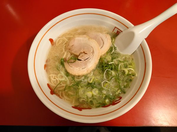「ラーメン￥750(ライスサービス)」@博多長浜屋台やまちゃん 銀座店の写真