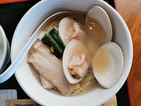 「究極の蛤らぁめん」@九十九里らぁめんくくりの写真