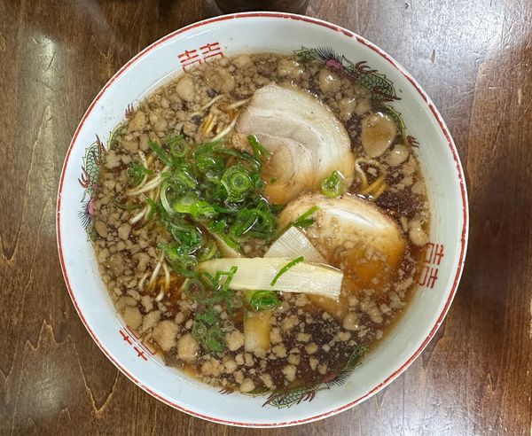 「ラーメン、唐揚げ丼」@尾道ラーメン 一丁の写真