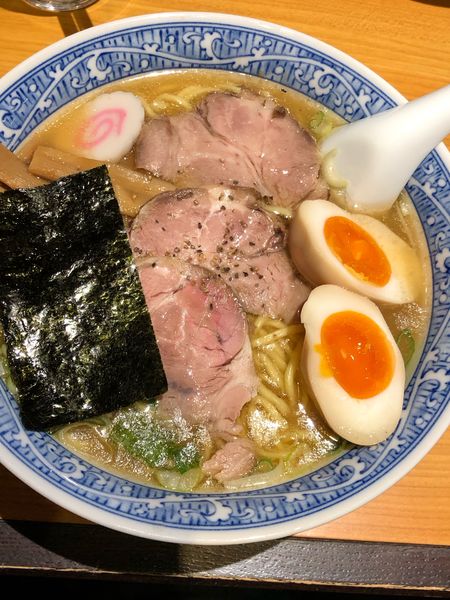 「特製大盛中華そば」@中華そば 青葉 狭山店の写真