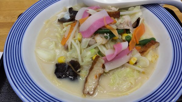 「長崎ちゃんぽん690円」@長崎ちゃんぽん リンガーハット 柏松ヶ崎店の写真