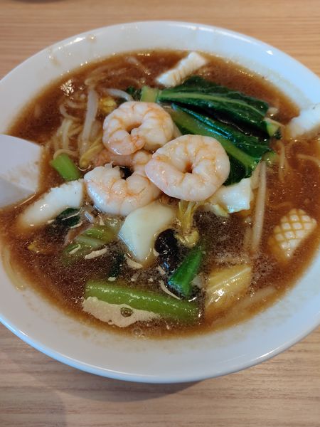 「海鮮五目そば」@丸源ラーメン 大泉学園店の写真