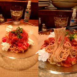 期間限定『イタリアン エビチリひやちゅう(¥1200)』