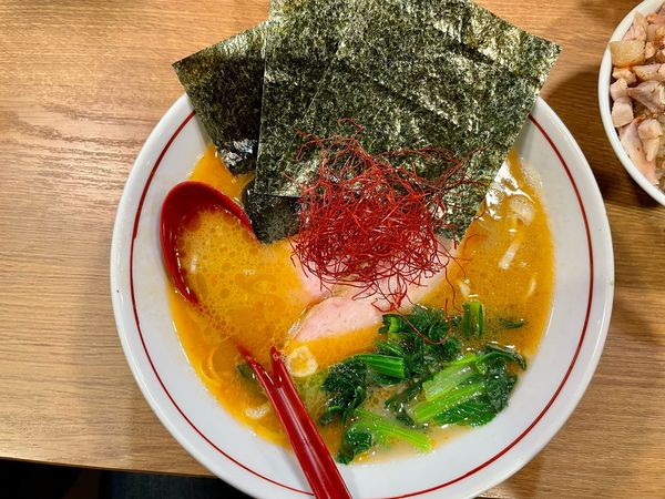 「限定　えびしおとん」@らーめん ぱったぱたの写真