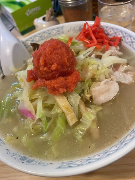 「明太子入りちゃんぽん」@長崎の写真