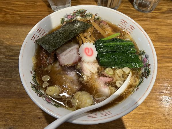 「焼豚生姜醤油ラーメン」@神保町 可以の写真