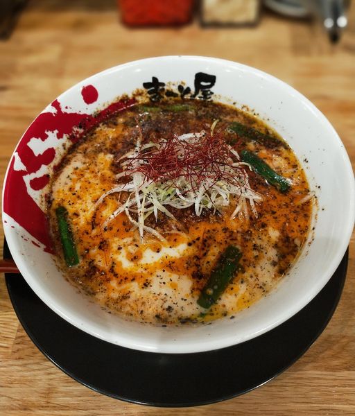 「四川シビ辛担々麺　880円」@ラーメンまこと屋 大府共和店の写真