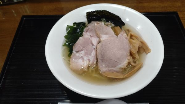 「淡麗潮中華そば」@流行るより愛される一杯をの写真