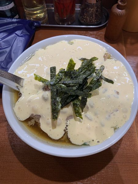 「納豆ラーメン」@らぁめん蔵持の写真