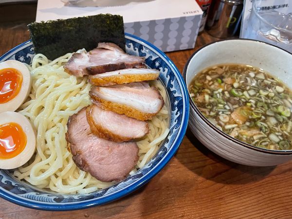 「特製つけ麺」@めん処 樹の写真