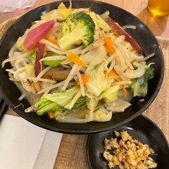 1日野菜350gタンメン ベジ350の画像