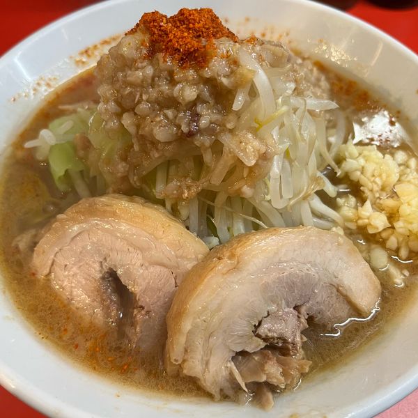 「ミニブタ」@ハナイロモ麺 吉祥寺本店の写真