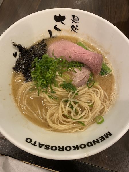 「濃厚魚介豚骨ラーメン」@麺処 さとう 桜新町店の写真