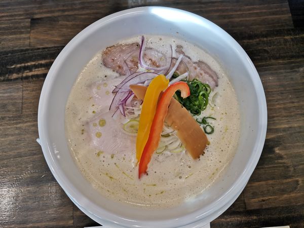 「白湯塩」@麺や 志道の写真