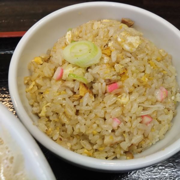 「味噌ラーメン970円、半チャーハン380円」@味八宝の写真