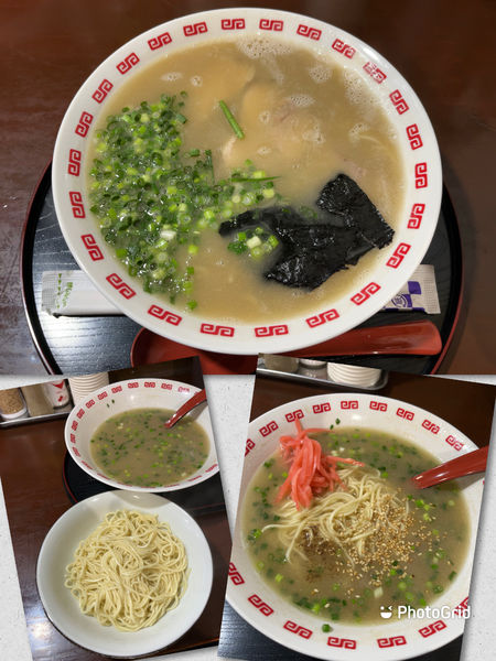「ラーメン＋替玉」@ラーメン 旦過の写真