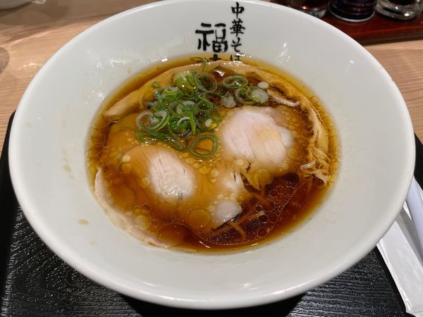 「中華そば 替玉」@極上中華そば 福味 東京駅KITTE店の写真