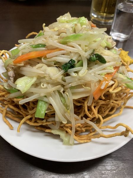 「カタヤキソバ」@丸福の写真