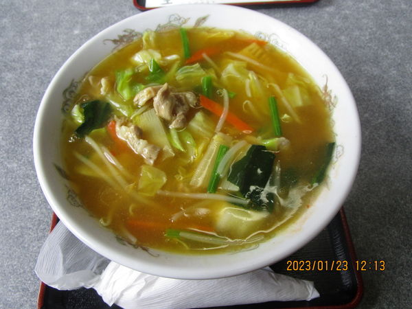 「カレーラーメン 660円」@信州の写真