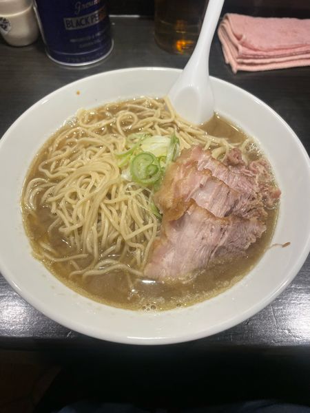 「肉そば 大盛」@自家製麺 伊藤 銀座店の写真