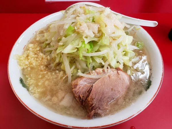 「小ラーメン　ニンニクヤサイアブラ」@ラーメン二郎 京急川崎店の写真