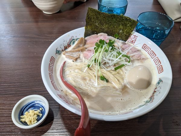「特製鶏白湯（醤油）」@らぁ麺すみれ堂の写真