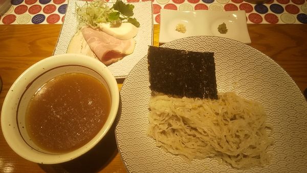 「鯛塩つけ麺 縮れ麺(¥1,200)」@瀬戸内ラーメン めで鯛の写真
