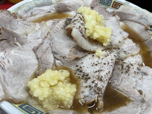 「チャーシューメン 1050円」@もっこす 高速長田店の写真