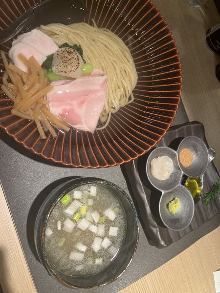 「昆布水つけ麺白」@Tokyo Style Noodle ほたて日和の写真