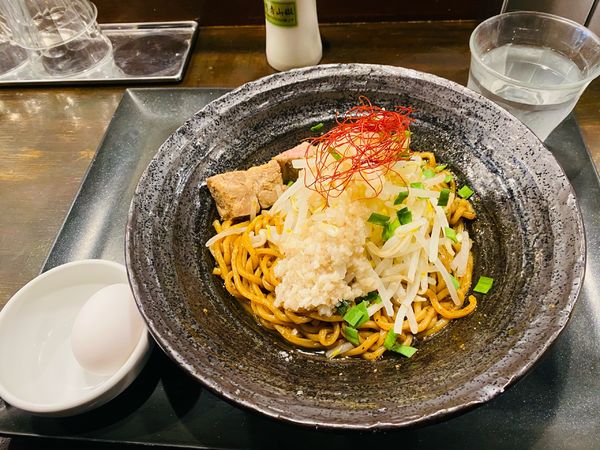 「まぜそば」@らぁ麺 やまぐち 辣式の写真