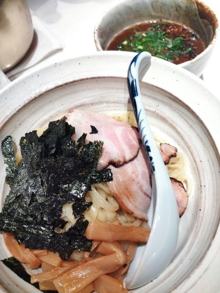 「濃厚魚介豚骨どろつけ麺　あつもり」@くまめんの写真