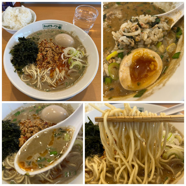 「【限定】味玉濃厚煮干し台湾らーめん1000円 ライス150円」@カッパラーメンの写真