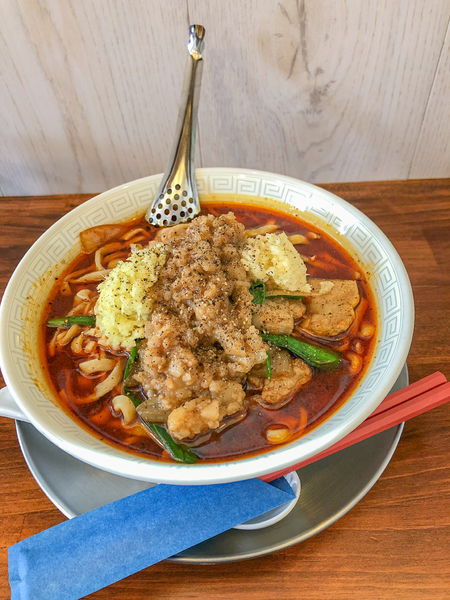 「スタミナラーメン辛」@MARU喜の写真