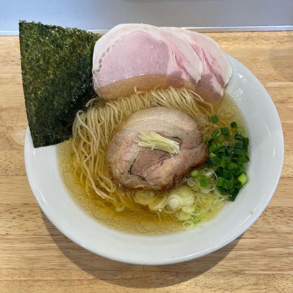 「上湯塩そば+坦々和え玉  ￥950+￥400」@中華そば ひしおの写真