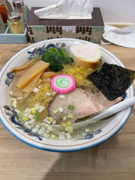 「塩ラーメン」@ラーメン鴨鍋 純平の写真