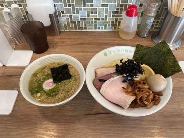 「【限定】背脂坂戸つけめん」@はつがい商店の写真