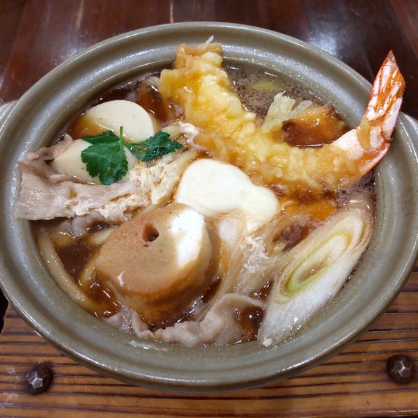 「【冬季限定】鍋焼きうどん（￥1,500）」@ながおかの写真