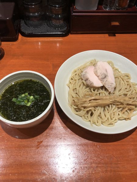 「磯塩つけ麺」@中華そば 輝羅の写真