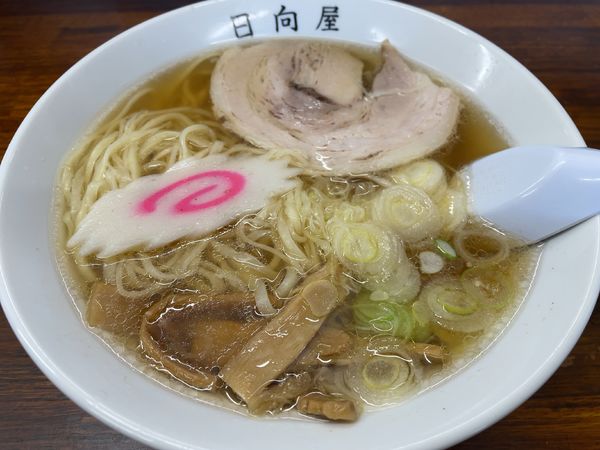「ラーメン」@青竹手打ちラーメン 日向屋の写真