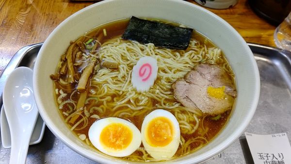 「玉子入り中華麺」@大勝軒 昭島店の写真