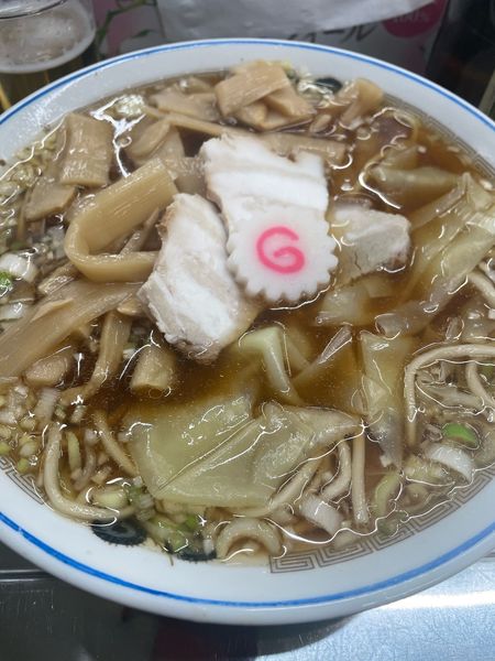 「ワンタンメン」@中華そば みたかの写真