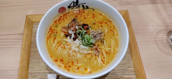 「担々蕎麦（中辛）」@中華蕎麦 時雨の写真