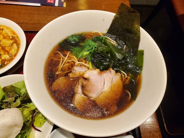 「岩海苔チャーシュー麺」@中国料理 青冥 堂島本店の写真
