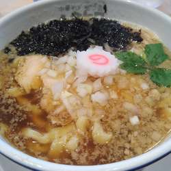 煮干しそば(醤油)